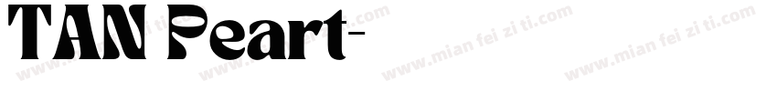 TAN Peart字体转换